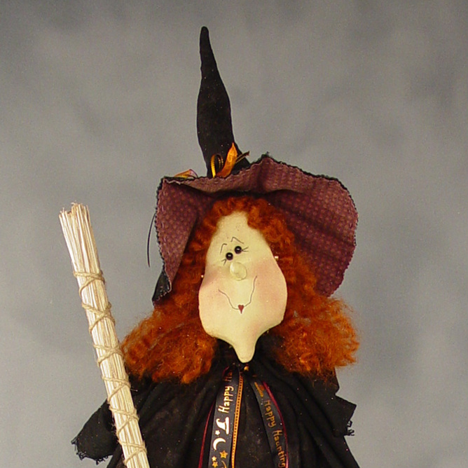 "Matilda" 36" Witch Doll Pattern by Sparkles N Spirt 